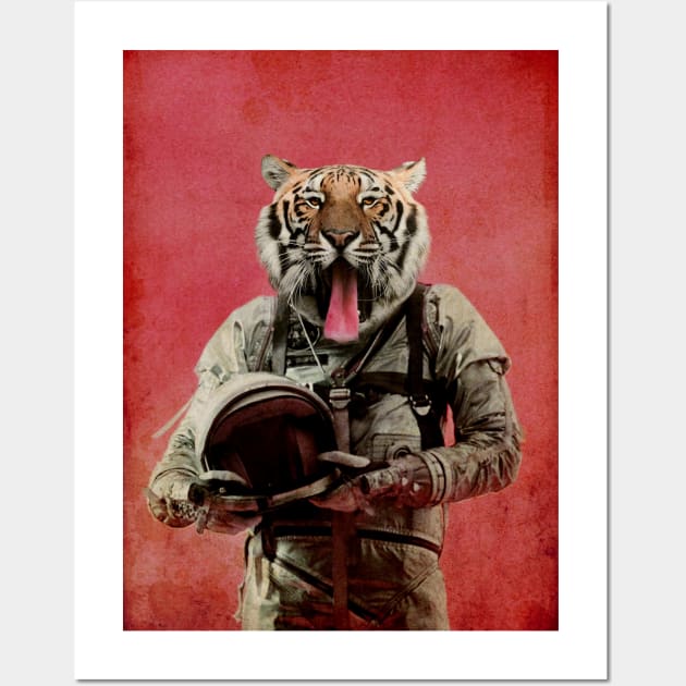 Space tiger Wall Art by Durro